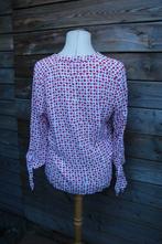 Blouse rood/ roze Emily van den Bergh mt 42 Vaste prijs, Maat 42/44 (L), Emily van den Bergh, Ophalen of Verzenden, Zo goed als nieuw