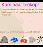 🛍️Tuinhuisje/kringloopwinkeltje👟 in🚜 Teckop/ Kockengen, Ophalen, Zo goed als nieuw, Overige typen, Overige
