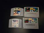 N64 & SNES Games - V-Rally, World Cup 98, Super Soccer, Gebruikt, Ophalen of Verzenden, Sport, 3 spelers of meer