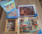 5 legpuzzels 1000 stukjes in één koop € 12.00, Ophalen of Verzenden, 500 t/m 1500 stukjes, Zo goed als nieuw, Legpuzzel