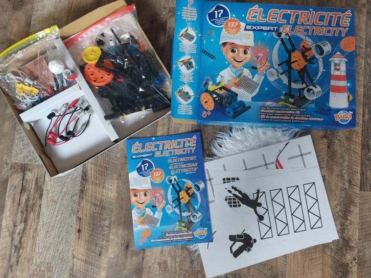 Buki experimenten met elektriciteit - expert, Kinderen en Baby's, Speelgoed | Educatief en Creatief, Nieuw, Knutselen, Bouwen