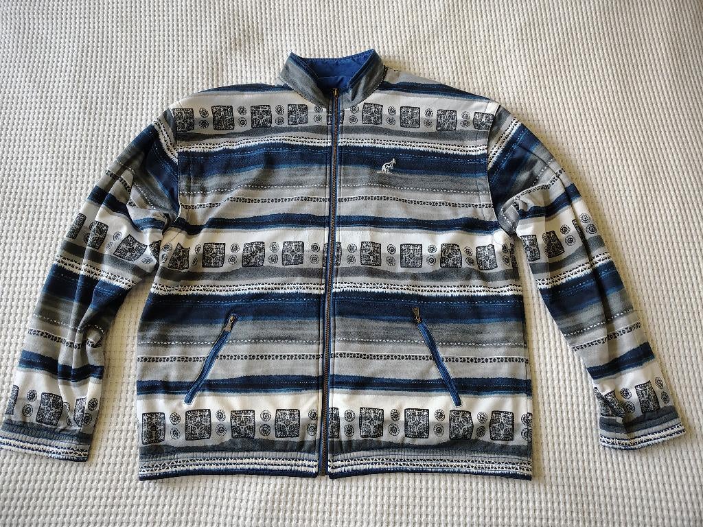 Vintage / oldskool Australian reversible jas Aussie, Kleding | Heren, Sportkleding, Gedragen, Maat 56/58 (XL), Ophalen of Verzenden
