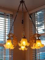 Vintage kroonluchter glazen tulpen hotelstijl sfeerlicht, Ophalen