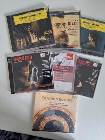 Opera muziek van bekende componisten op cd. beschikbaar voor biedingen