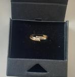 Mooie gouden/witgouden verlovingsring met steentje, Sieraden, Tassen en Uiterlijk, Ringen, Verzenden, Goud