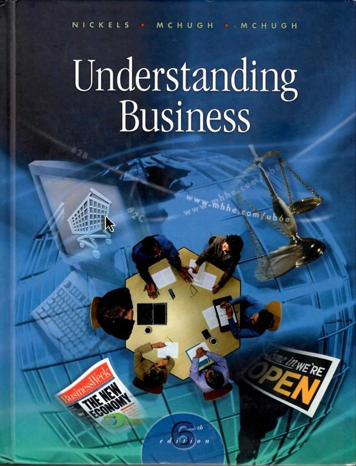 Understanding Business by William G. Nickels; e.a., Boeken, Economie, Management en Marketing, Gelezen, Management, Ophalen of Verzenden