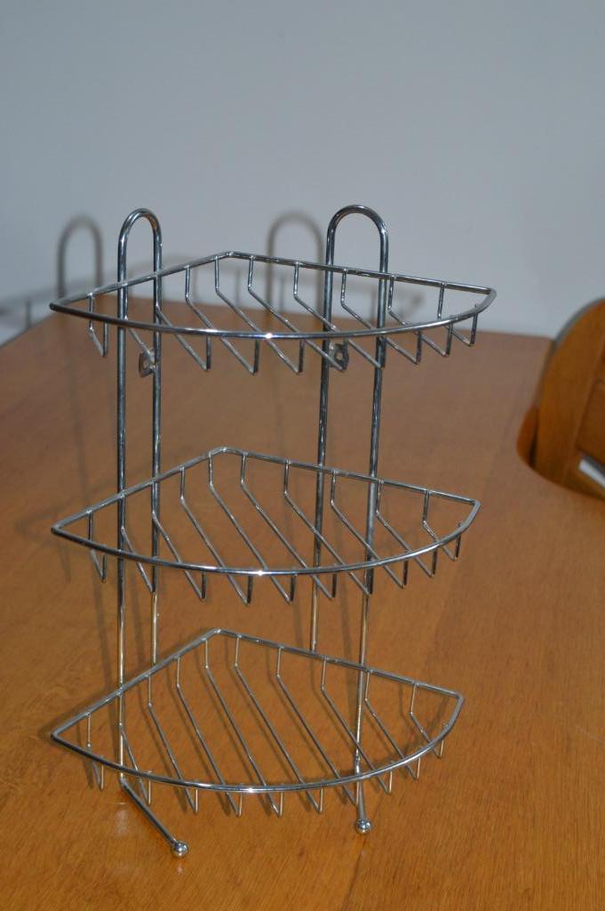 Badkamer rekje wand montage, Huis en Inrichting, Badkamer | Badtextiel en Accessoires, Gebruikt, Handdoekenrek, Overige kleuren