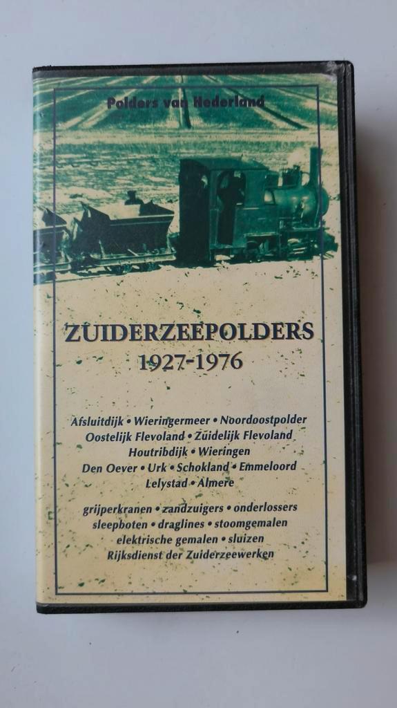 Videoband Zuiderzeepolders 1927-1976, Cd's en Dvd's, VHS | Documentaire, Tv en Muziek, Zo goed als nieuw, Alle leeftijden, Ophalen of Verzenden