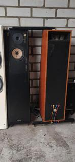 Luidsprekers hout, Gebruikt, 120 watt of meer, Front, Rear of Stereo speakers, Ophalen