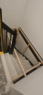 Houten stellage + plank, Ophalen