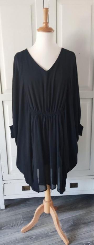 Zizzi chiffon tuniek/jurk met wijde mouwen maat L beschikbaar voor biedingen