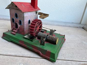 Blikken watermolen stoommachine, Doll,Märklin, Bing, Carette beschikbaar voor biedingen