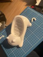 Leuk Zeepbakje in de vorm van een Kat, Ophalen of Verzenden, Nieuw, Wit, Overige typen