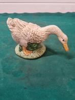 beeld gans porselein, Verzamelen, Beelden en Beeldjes, Ophalen of Verzenden