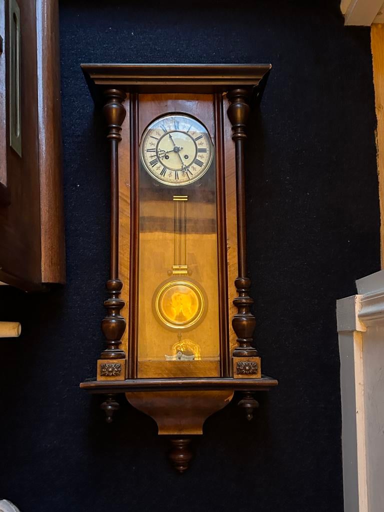 Antieke wandklok, Antiek en Kunst, Ophalen