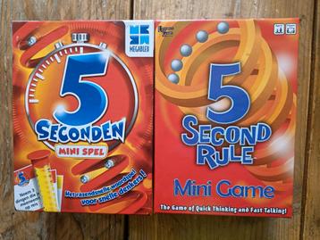 2 X ' 5 Seconden mini spel.  beschikbaar voor biedingen