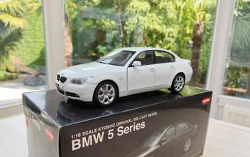 BMW 5 Series - E60 - White - N08591W - Kyosho - Zeldzaam! beschikbaar voor biedingen