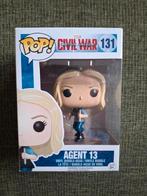 Funko pop 131 Marvel Captain America - Agent 13, Ophalen of Verzenden, Zo goed als nieuw