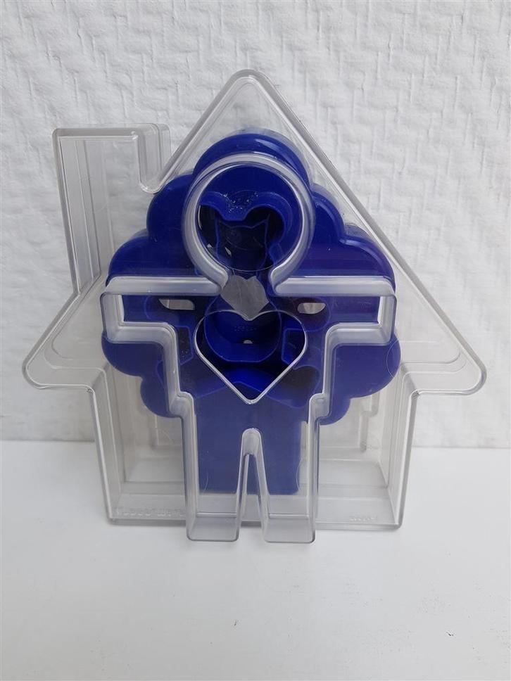 T003 Uitsteekvorm en meer Tupperware, Huis en Inrichting, Keuken | Tupperware, Zo goed als nieuw, Overige typen, Blauw, Ophalen of Verzenden