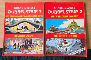 Suske en Wiske Dubbelstrips 1, 2, 5 en 10 beschikbaar voor biedingen