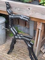 Gietijzeren takkenbank onderstel., Tuin en Terras, Tuinbanken, Ophalen, Gebruikt, Metaal