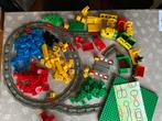 Duplo electrische trein met allerlei blokken, Kinderen en Baby's, Speelgoed | Duplo en Lego, Ophalen, Zo goed als nieuw, Losse stenen