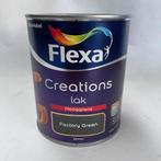 Flexa Creations Lak Verf Factory Green Hoogglans 750ml, Flexa, Flexa, Nieuw, Ophalen of Verzenden