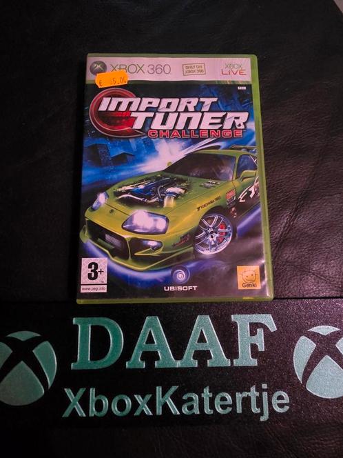 Import tuner challenge - xbox 360, Spelcomputers en Games, Games | Xbox 360, Zo goed als nieuw, Racen en Vliegen, 1 speler, Vanaf 3 jaar