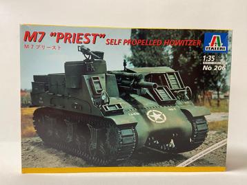 Italeri 1:35 M7 Priest Self Propelled Howitzer (zie beschr.) beschikbaar voor biedingen