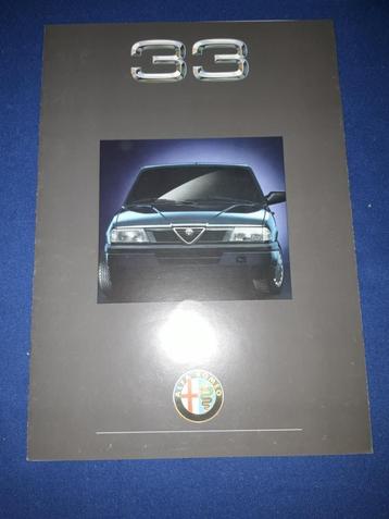 folder Alfa Romeo 33 – Nederlands beschikbaar voor biedingen
