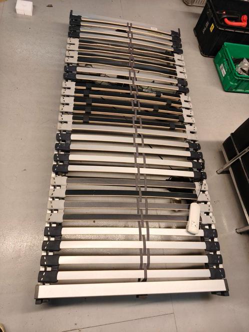 Elektrische lattenbodem x2, Huis en Inrichting, Slaapkamer | Matrassen en Bedbodems, Gebruikt, Bedbodem, 90 cm, 200 cm, Tweepersoons