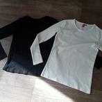 2 basic longsleeve mt. 146, Meisje, Ophalen of Verzenden, Zo goed als nieuw, Shirt of Longsleeve