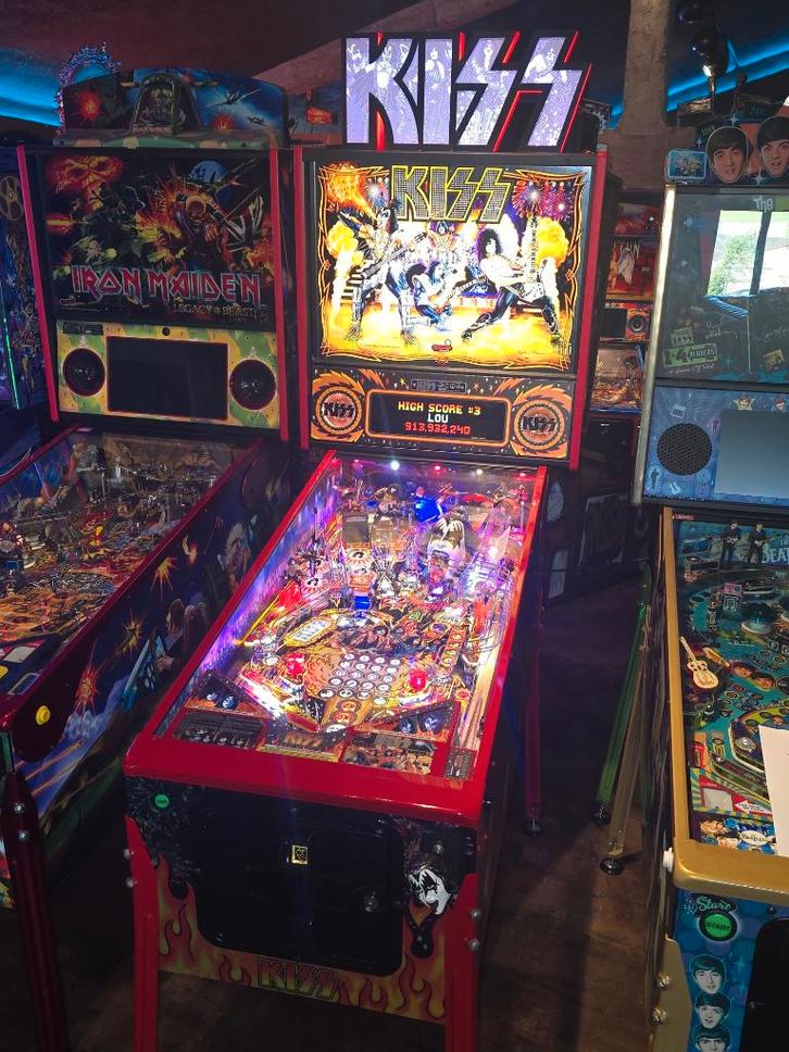 KISS Le Stern perfecte staat, Verzamelen, Automaten | Flipperkasten, Zo goed als nieuw, Dot-matrix, Flipperkast, Stern, Ophalen of Verzenden