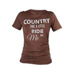 Bruin Horka Minka T-shirt maat XS en S, Dames, Dressuur, Nieuw, Ophalen of Verzenden