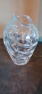 KRISTALLEN VAAS ENRICH JACHMANN WMF 1960 MOOI GESNEDEN 18 CM, Ophalen of Verzenden