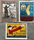 3 antieke sluitzegels Bato rijwielen Tiel, Ophalen of Verzenden, Gebruikt, Overige typen