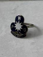 Vintage scouting ring met NPG logo, Verzamelen, Scouting, Ophalen of Verzenden, Gebruikt, Overige typen