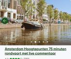 Rondvaart door Amsterdam met Amsterdam Boat Cruises (2p.), Twee personen, Overige soorten, Overige typen