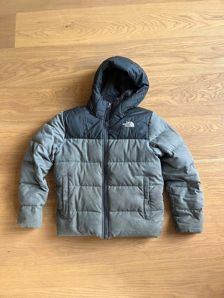 The North Face winterjas - maat M (140/10 jaar), Kinderen en Baby's, Kinderkleding | Maat 140, Gebruikt, Jongen, Jas, Ophalen of Verzenden
