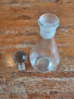 Glazen karaf met geslepen stop, Glas of Glazen, Ophalen of Verzenden, Overige stijlen, Glas