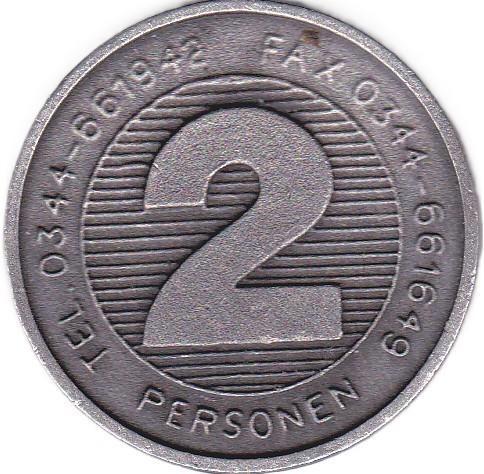 TIELSE TININDUSTRIE ,,RIO" B V KOFFIEMUNT, Postzegels en Munten, Penningen en Medailles, Overige materialen, Ophalen of Verzenden