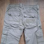gevoerde cargo broek mt. 176 khaki, Broek, Chips en cheps, Ophalen of Verzenden, Zo goed als nieuw