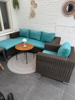 3 delige loungeset van Bois le Duc super stevig wicker zgan!, Ophalen, Zo goed als nieuw, Wicker