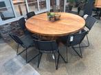Tuinset Amy | Max & Luuk | Showroommodel, Ophalen, Gebruikt, Teakhout, 8 zitplaatsen