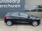 Ford Fiesta 1.0 EcoBoost Titanium automaat camera stoel + st, Auto's, Ford, Stof, Gebruikt, 100 pk, Zwart