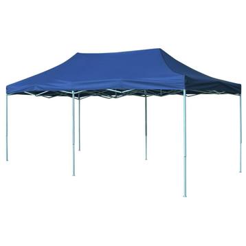 AANBIEDING | Partytent Vouwtent pop-up 3 x 6 m blauw!  GRTS  beschikbaar voor biedingen