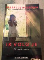 Marelle Boersma - ik volg je boek thriller misdaad, Gelezen, Marelle Boersma, Nederland, Verzenden