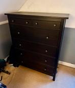 Moet weg: 2x IKEA HEMNES zwart/bruin kast, Huis en Inrichting, Kasten | Ladekasten, Ophalen, Gebruikt, 100 tot 150 cm, 5 laden of meer