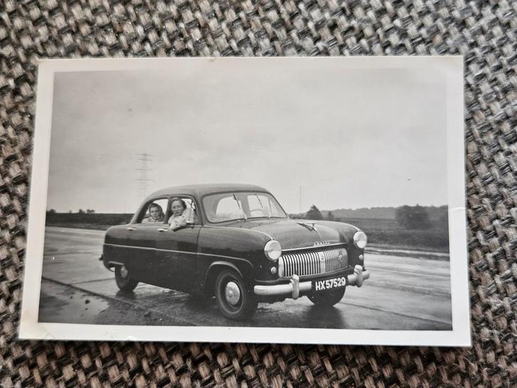 Oude auto foto, Verzamelen, Ansichtkaarten | Themakaarten, 1940 tot 1960, Ophalen of Verzenden