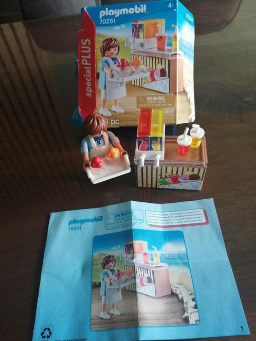 Playmobil 70251 slush milkshake verkoper, Kinderen en Baby's, Speelgoed | Playmobil, Zo goed als nieuw, Ophalen of Verzenden